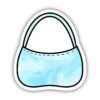 Blue Tie Dye Handbag Aesthetic Sticker