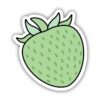 Green Strawberry Aesthetic Sticker