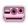 Pink Vintage Camera Aesthetic Sticker