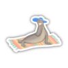 Seal Sunhat Summer Sticker