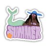 Mermaid Purple Summer Sticker