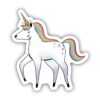 Unicorn Rainbow Mane Fairytale Sticker