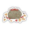 Apple Bushel Basket Fall Sticker
