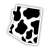 Arizona Cow Pattern Sticker