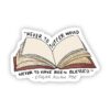Never to suffer would never to have been blessed (Edgar Allan Poe Sticker)