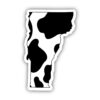 Vermont Cow Pattern Sticker