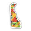 Delaware Fruit Pattern Sticker