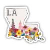Louisiana Painterly Pattern Sticker