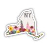 New York Painterly Pattern Sticker