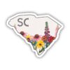 South Carolina Painterly Pattern Sticker