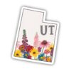 Utah Painterly Pattern Sticker