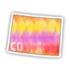 Colorado Tie Dye Stripes Sticker