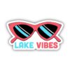 Lake Vibes Sunglasses Sticker