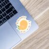 Radiate Positivity Orange & Sun Yellow - Positivity Sticker