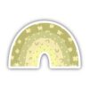 Lucky Rainbow Dark Green Sticker