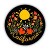 California Sticker - Sunshine & Flowers
