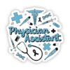Physician assistant sticker