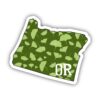 Oregon Green Nature Sticker