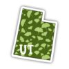 Utah Green Nature Sticker
