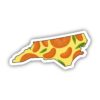 North Carolina Orange & Yellow Fruit Sticker