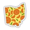 Ohio Orange & Yellow Fruit Sticker