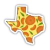 Texas Orange & Yellow Fruit Sticker