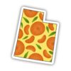 Utah Orange & Yellow Fruit Sticker