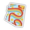Arizona Rainbow Fun Sticker