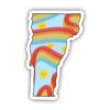 Vermont Rainbow Fun Sticker