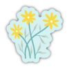 Daisy Sticker - Blue