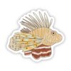 Lion Fish Sticker