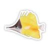 Yellow Fish Sticker