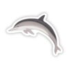 Spinner Dolphin Sticker