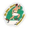 40 Yard Dash - Frankie Lapenna Sticker