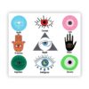 Evil Eye Colors & Meanings Sticker