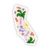 California Sticker - Beach