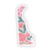 Delaware Sticker - Elegant Floral