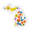 Michigan Sticker - Cute Fruits