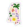 Mississippi Sticker - Beach