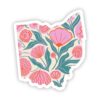 Ohio Sticker - Elegant Floral