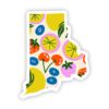 Rhode Island Sticker - Cute Fruits