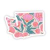 Washington Sticker - Elegant Floral