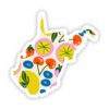 West Virginia Sticker - Cute Fruits