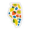 Illinois Sticker - Cute Fruits
