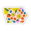 Iowa Sticker - Cute Fruits