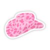 Pink cowboy hat sticker