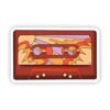 Cassette Tape Sticker - 70s Themed