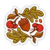 Acorn berries fall sticker