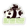 Eat More Snacks, Give Less F**ks Panda Sticker