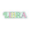 Libra Lettering Sticker